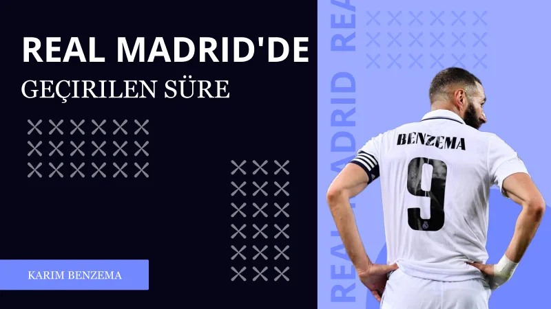 Real Madrid'de Geçirilen Süre